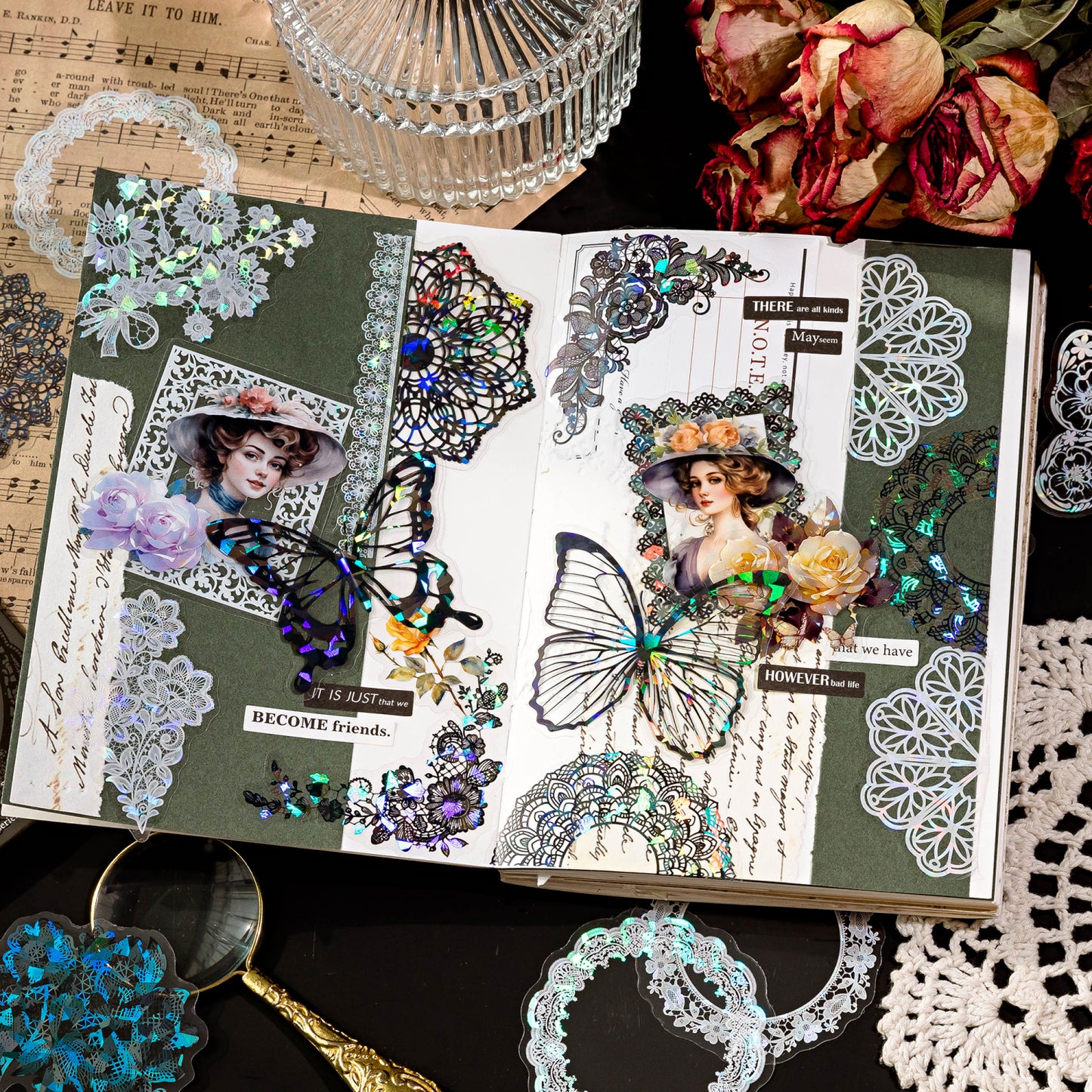 Lace Overture Stickers