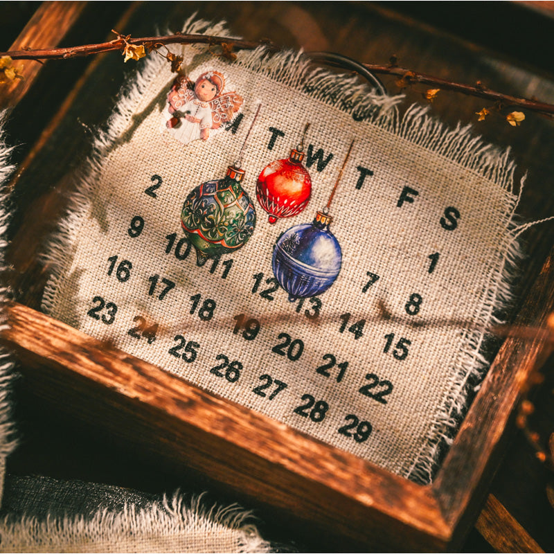 Christmas Gingerbread Rub-on Stickers