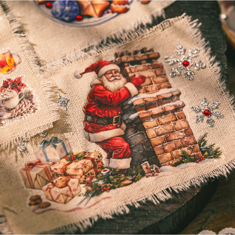 Christmas Gingerbread Rub-on Stickers