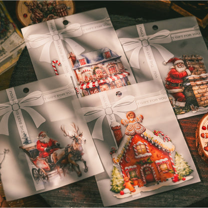 Christmas Gingerbread Rub-on Stickers