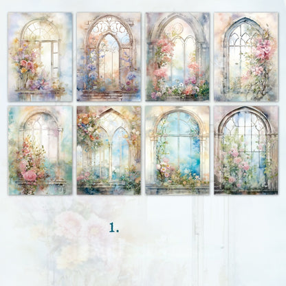 Floral Embrace Papers