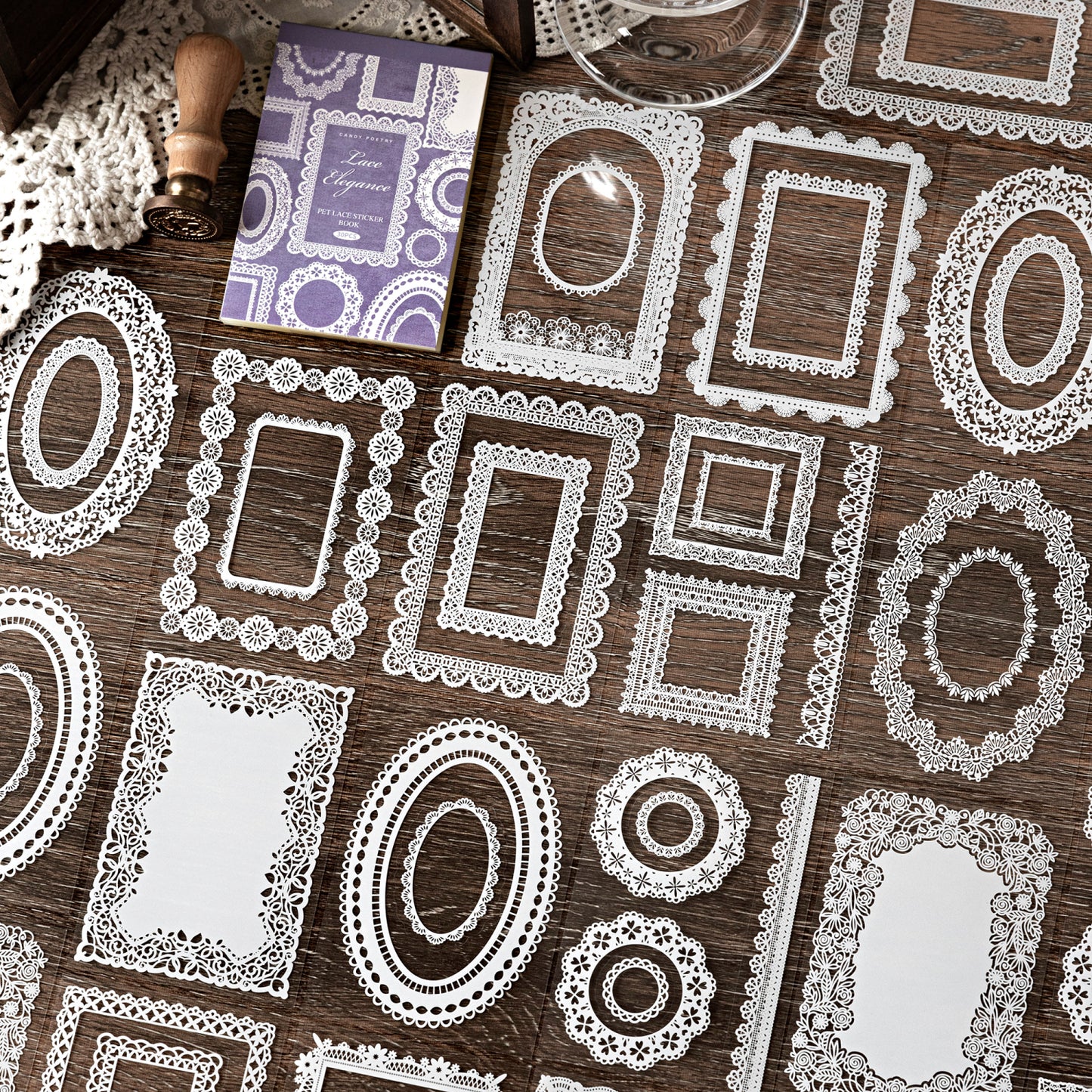 Lace Museum Sticker Book