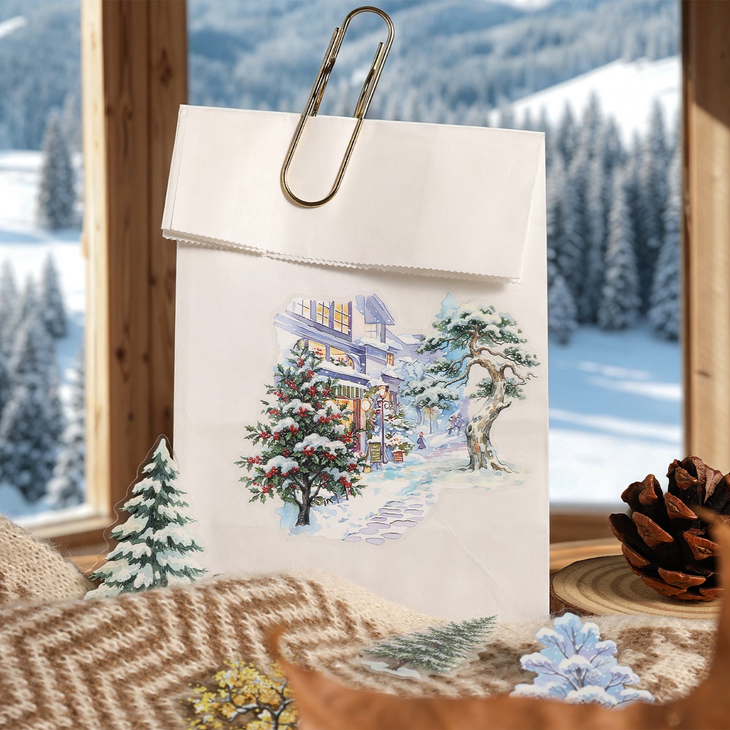 Seasonal Woodland Stickers
