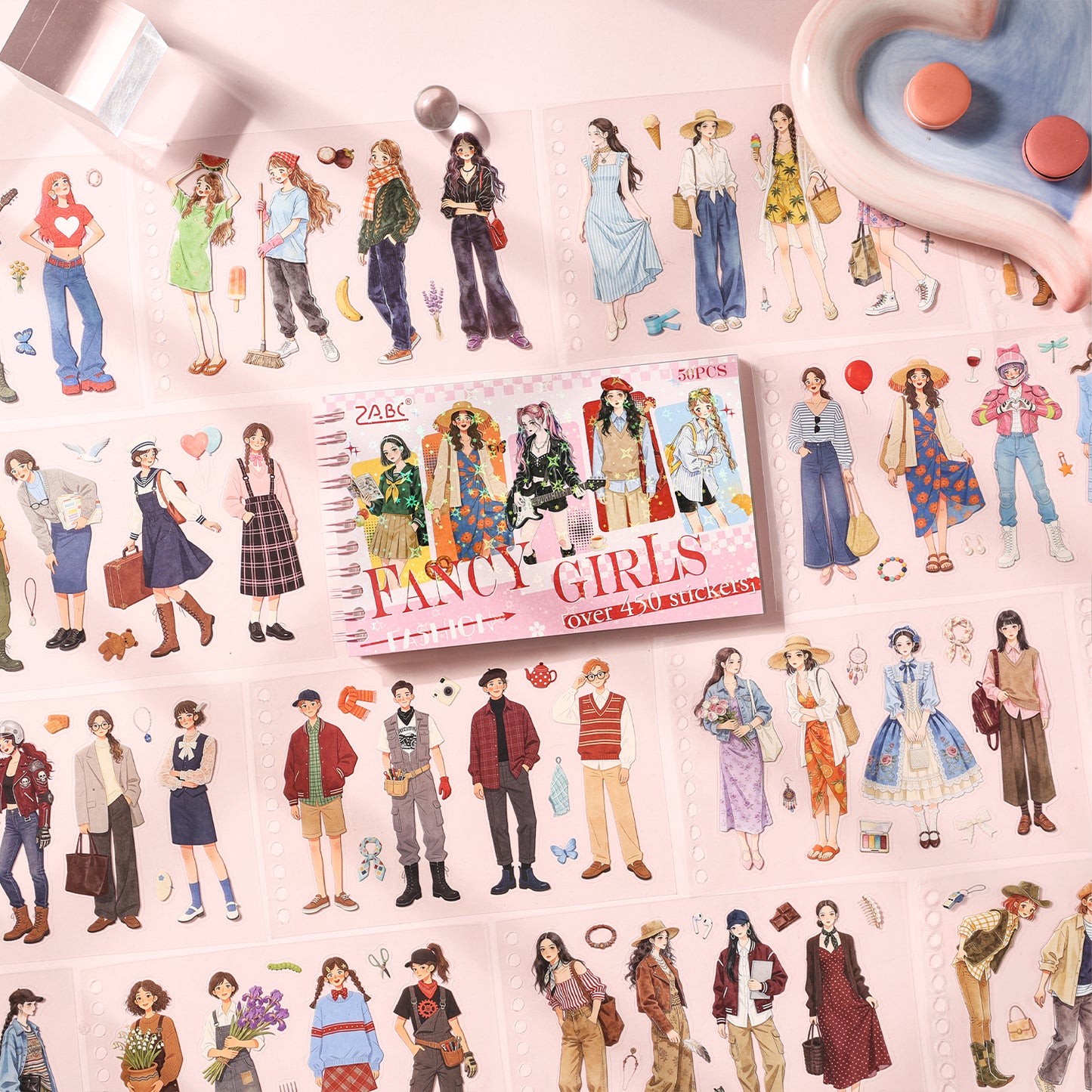 Floral Youth Sticker Book