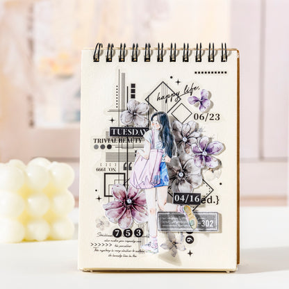 Geometric Interlace Stickers