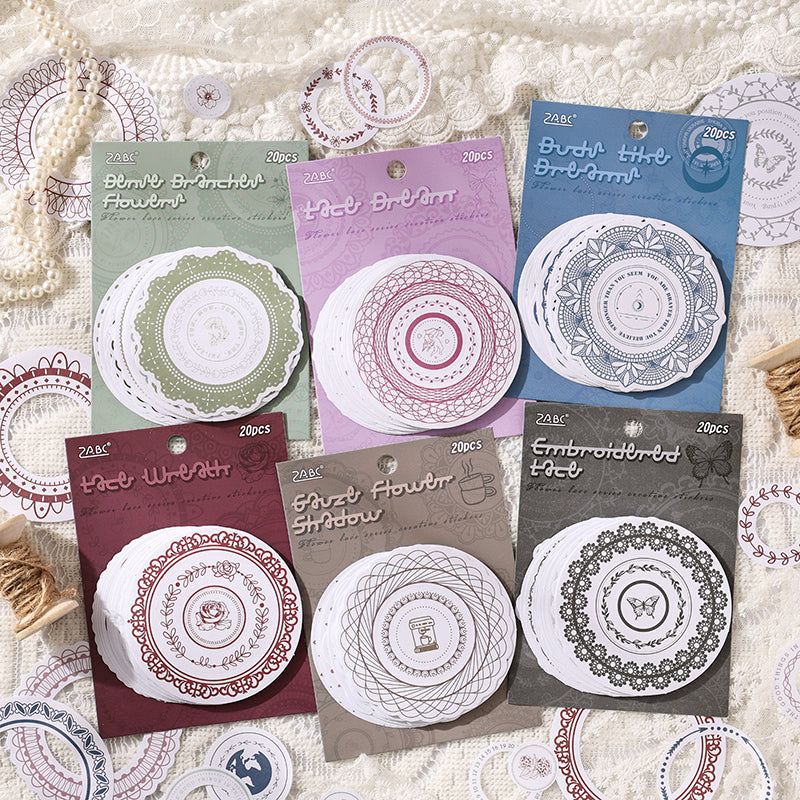 Floral Lace Stickers