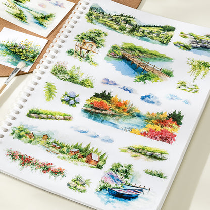 Wind in Wild Hills Sticker Book