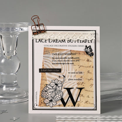 White Fantasy Stickers