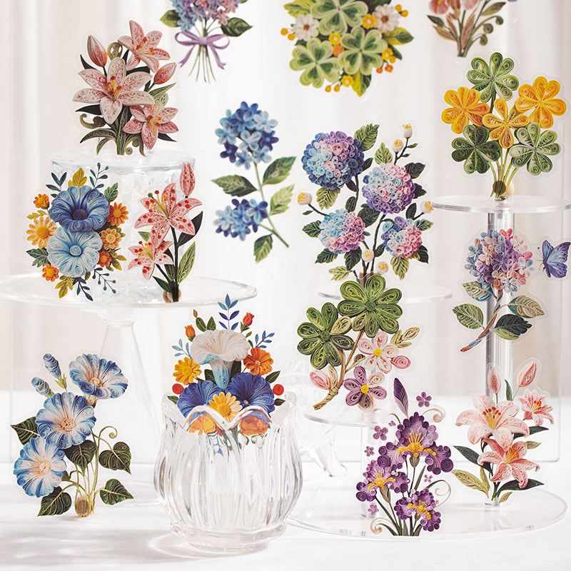 Realistic Floral Stickers