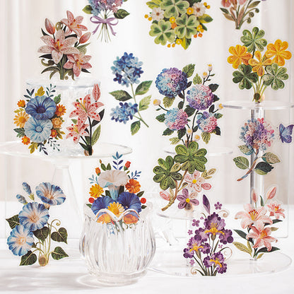 Realistic Floral Stickers