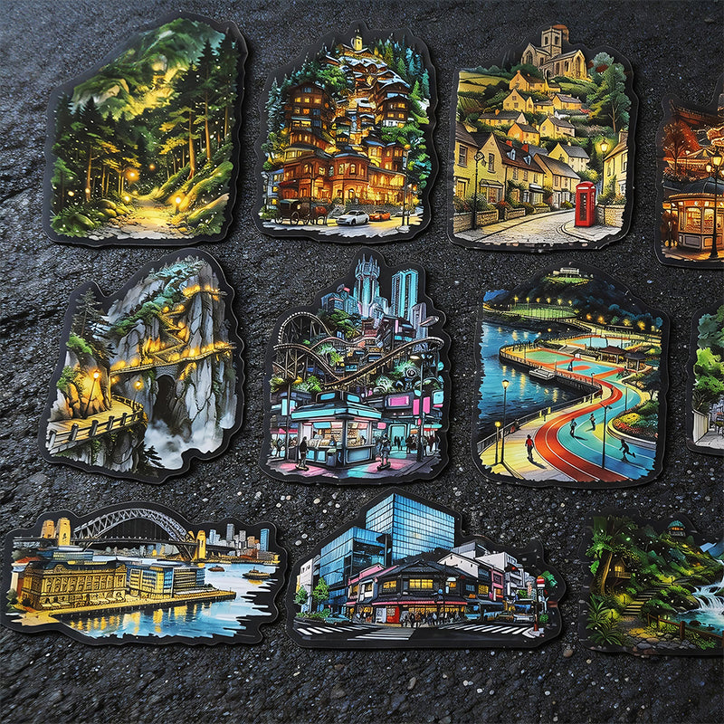Light Up the Long Night Stickers