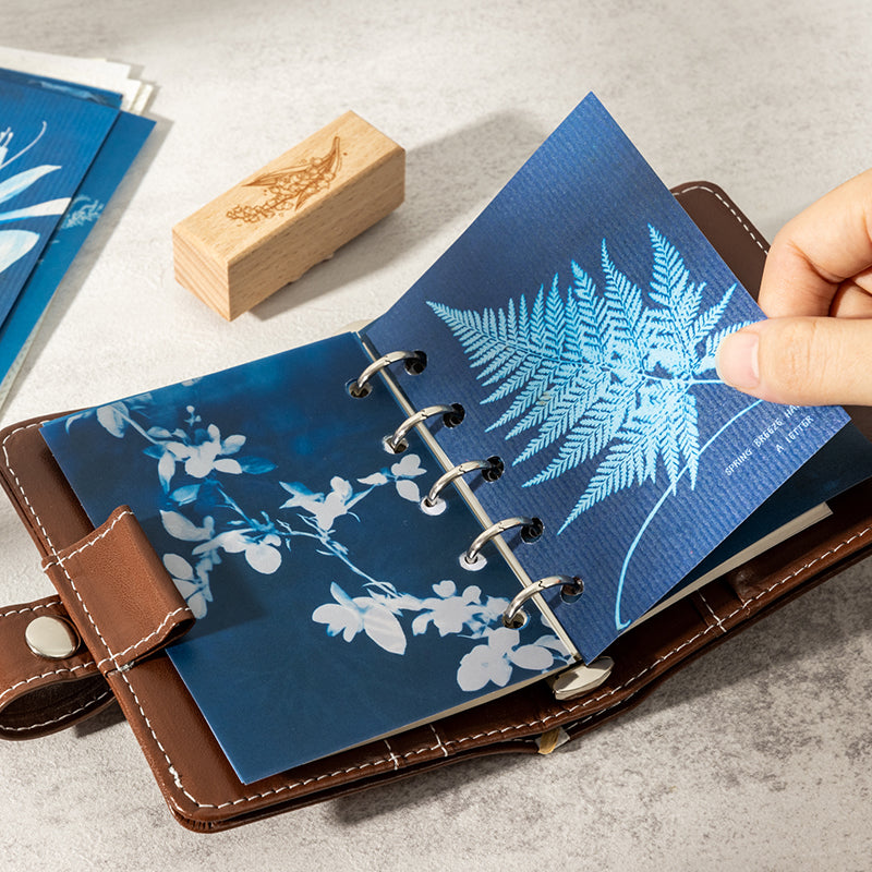 Enchanted Blue Floral Papers