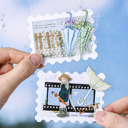 Colorful Umbrella sticker