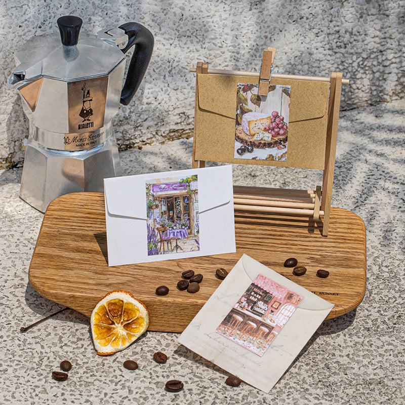 World Coffee Shop Stickers