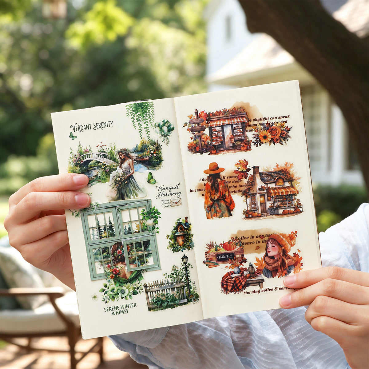 Four Seasons Journey Stickers