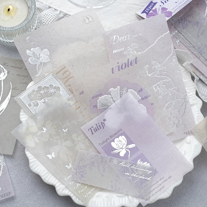 Silver Foil Vellum Papers