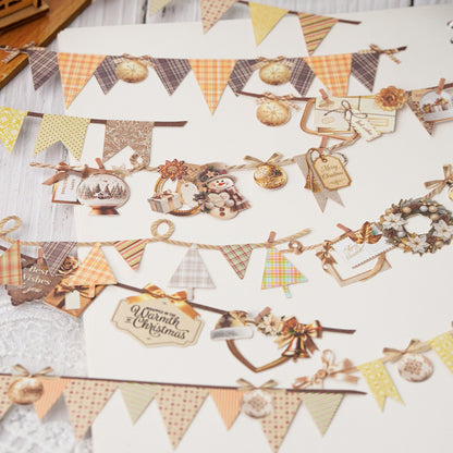 Christmas Bunting Stickers