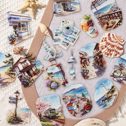 Little Town Wanderings Stickers