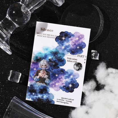 Watercolor Cloud Wash Stickers