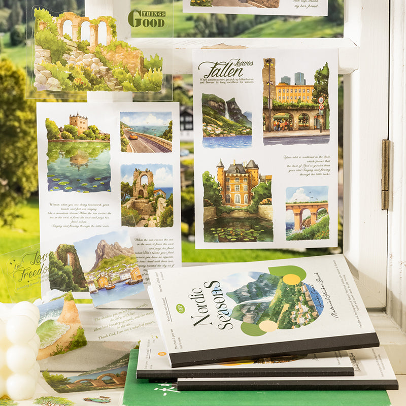 Nordic Seasons Sticker Book
