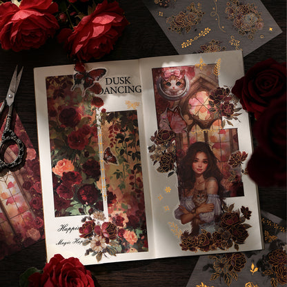 Flowers by the Window Stickers