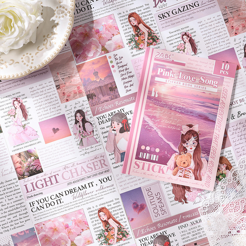 The Thoughts of a Girl Sticker Book