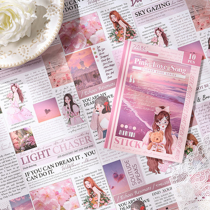 The Thoughts of a Girl Sticker Book