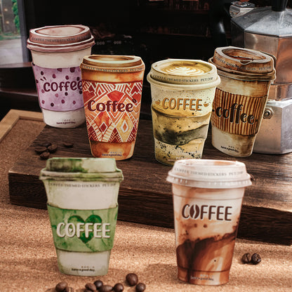 Colors of Coffee Stickers