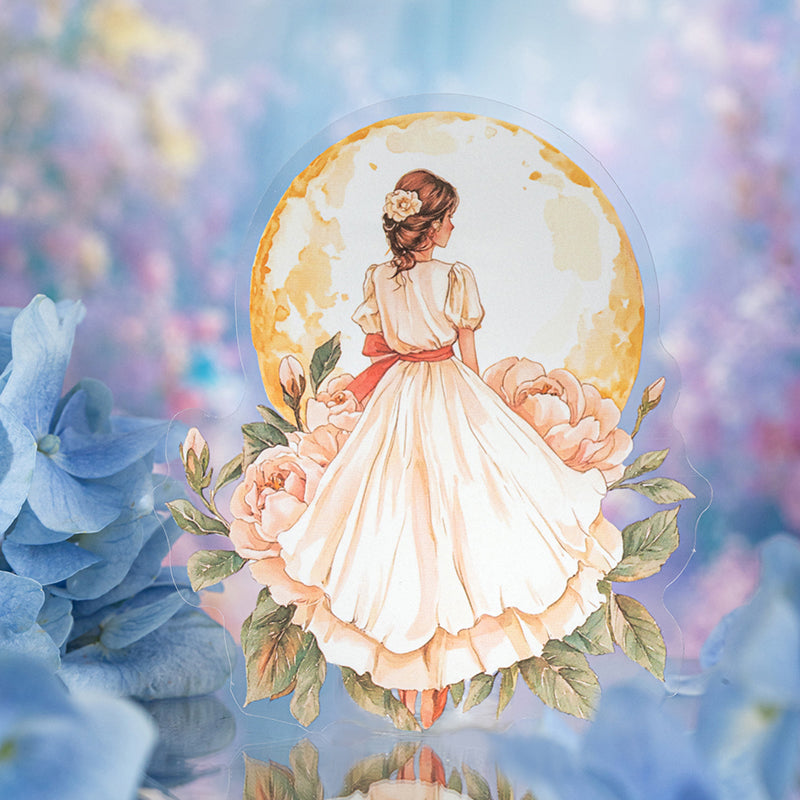 Embrace the beauty of flowers sticker