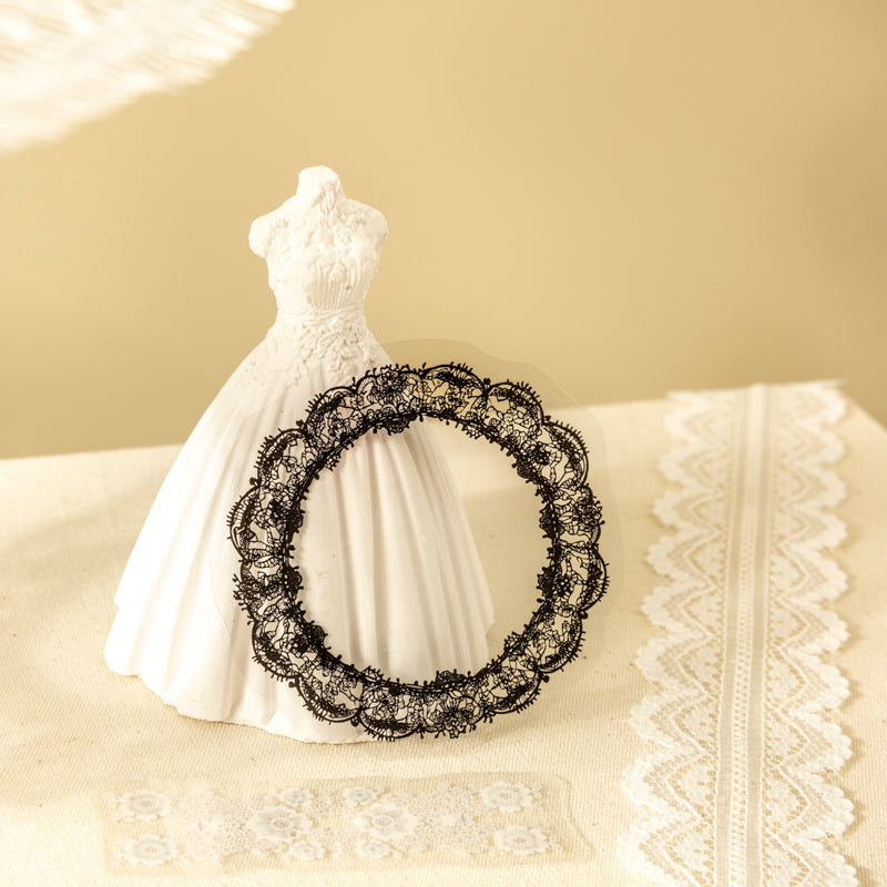 Elegant Lace Stickers