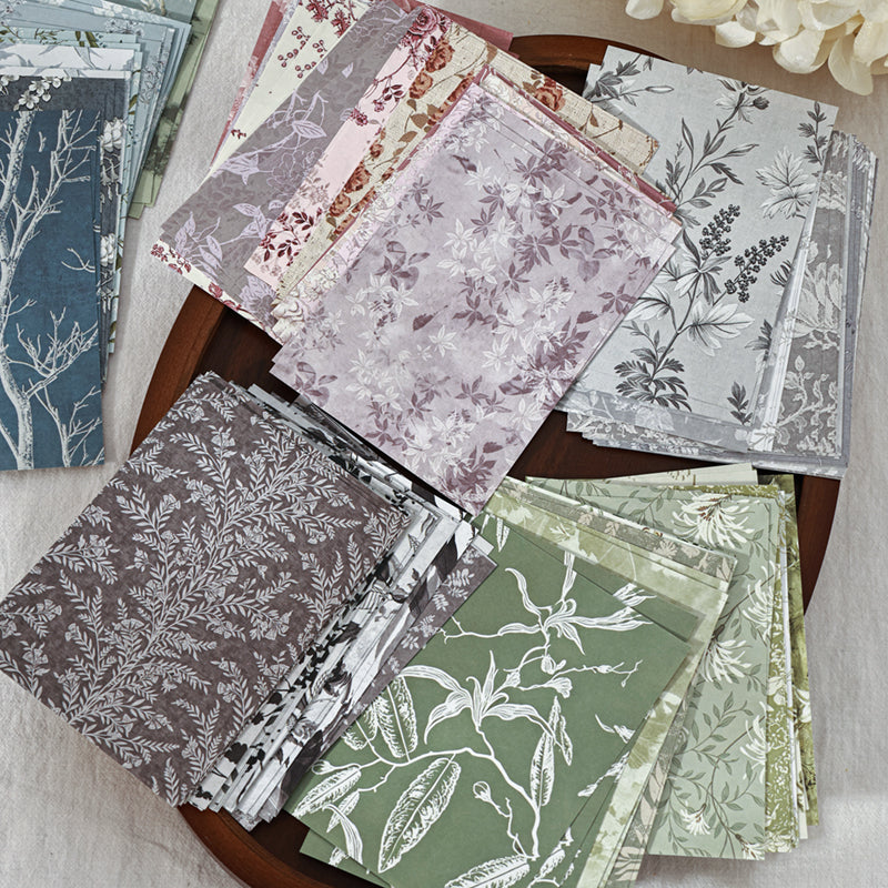 Floral Whisper Textured Papers