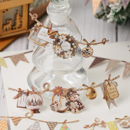 Christmas Bunting Stickers