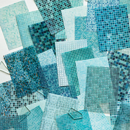 Colorful Glass Tile Papers