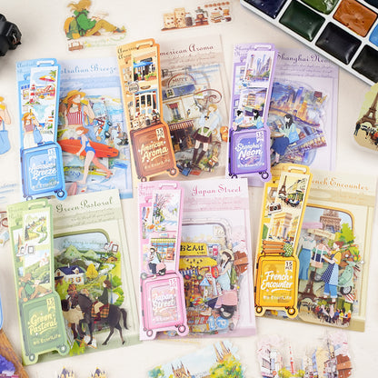 Travel Through Time Stickers