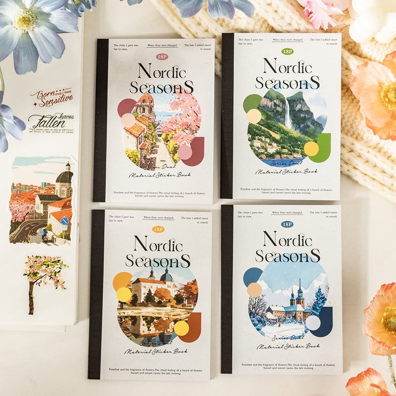 Nordic Seasons Sticker Book