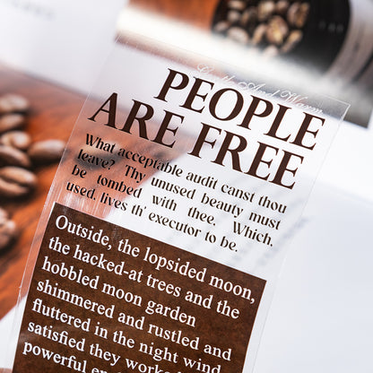 Mr. Coffee’s Weekly Tape