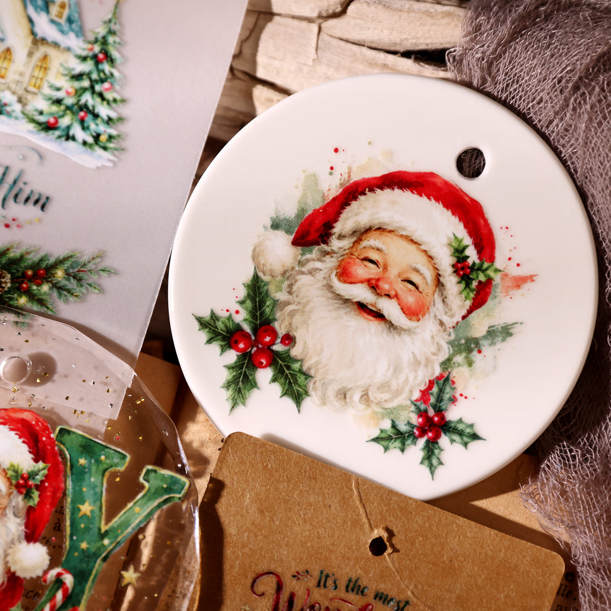 Christmas Prelude Transfer Stickers