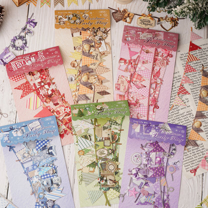 Christmas Bunting Stickers