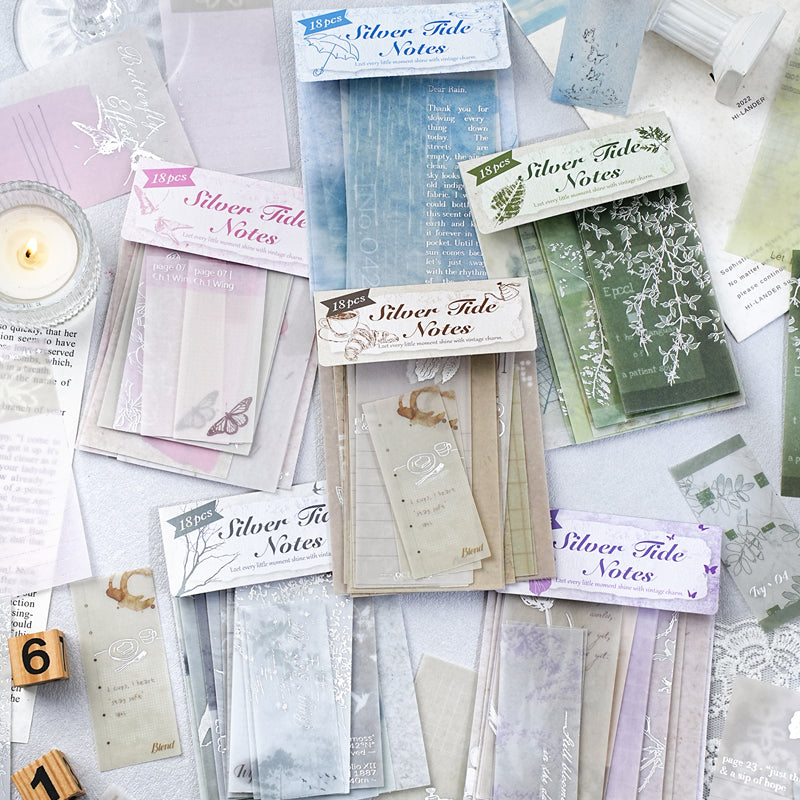 Silver Foil Vellum Papers