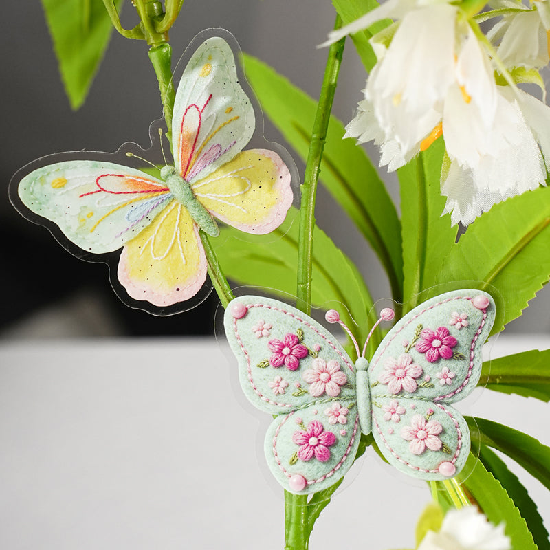 Weaving Butterfly Stickers