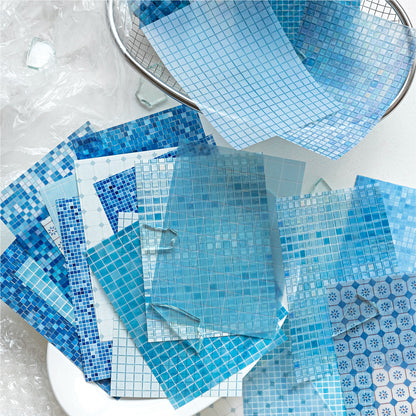 Colorful Glass Tile Papers