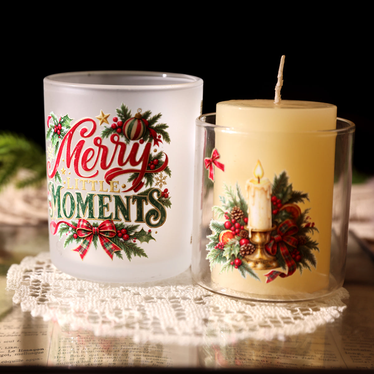 Christmas Nocturne Transfer Stickers