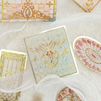 Vintage Window View Stickers