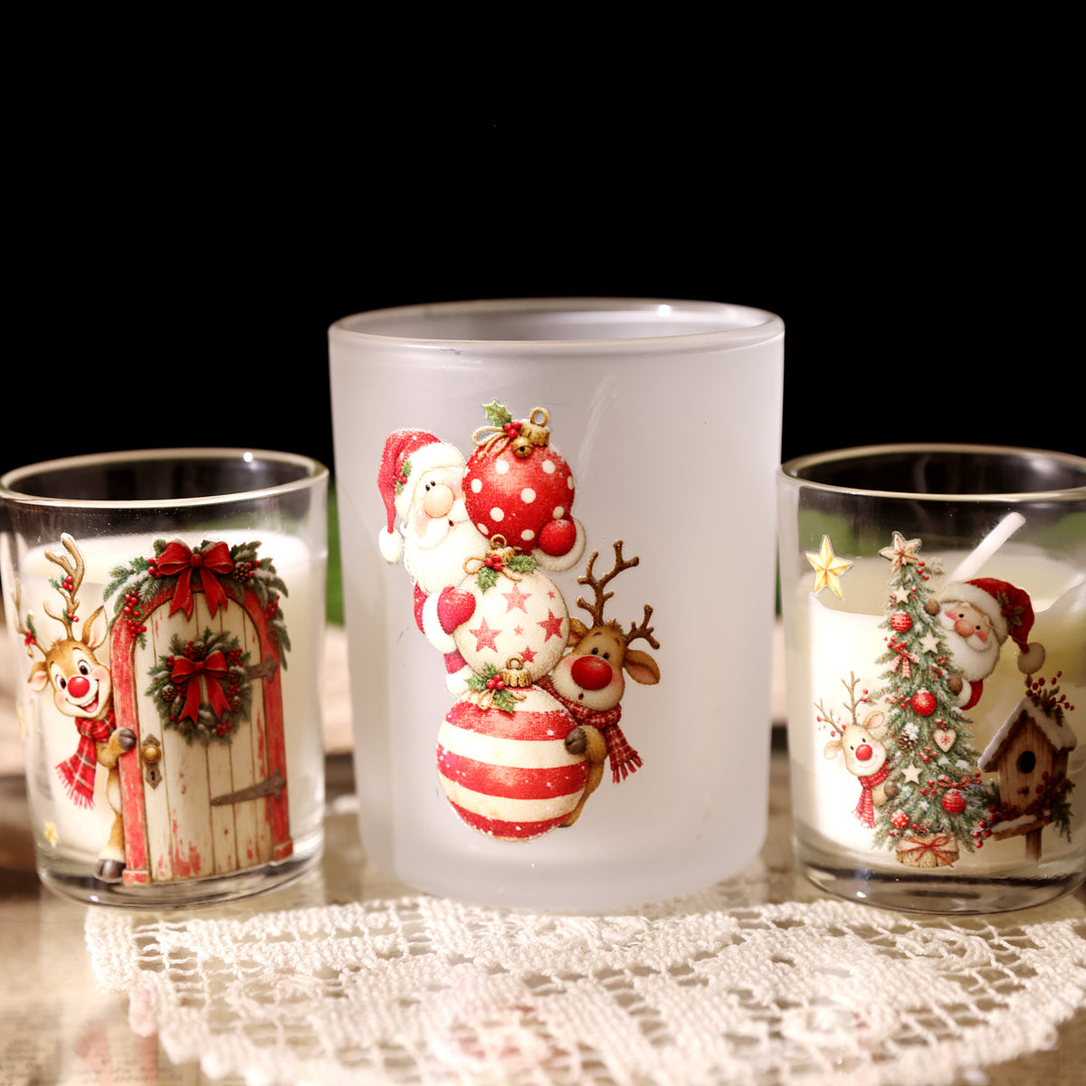 Christmas Santa Claus Transfer Stickers