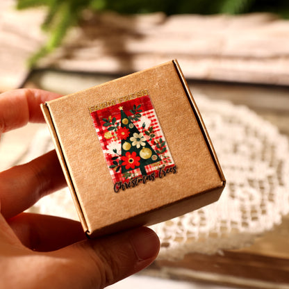 Vintage Christmas Gold Transfer Stickers