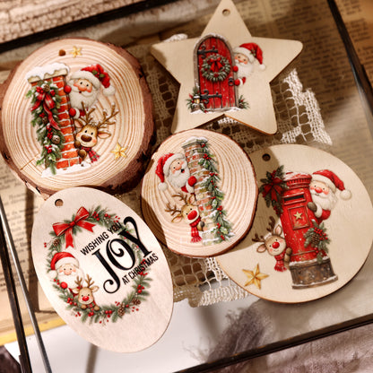 Christmas Santa Claus Transfer Stickers