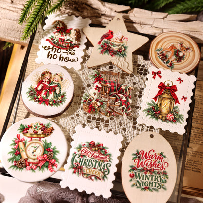 Christmas Nocturne Transfer Stickers