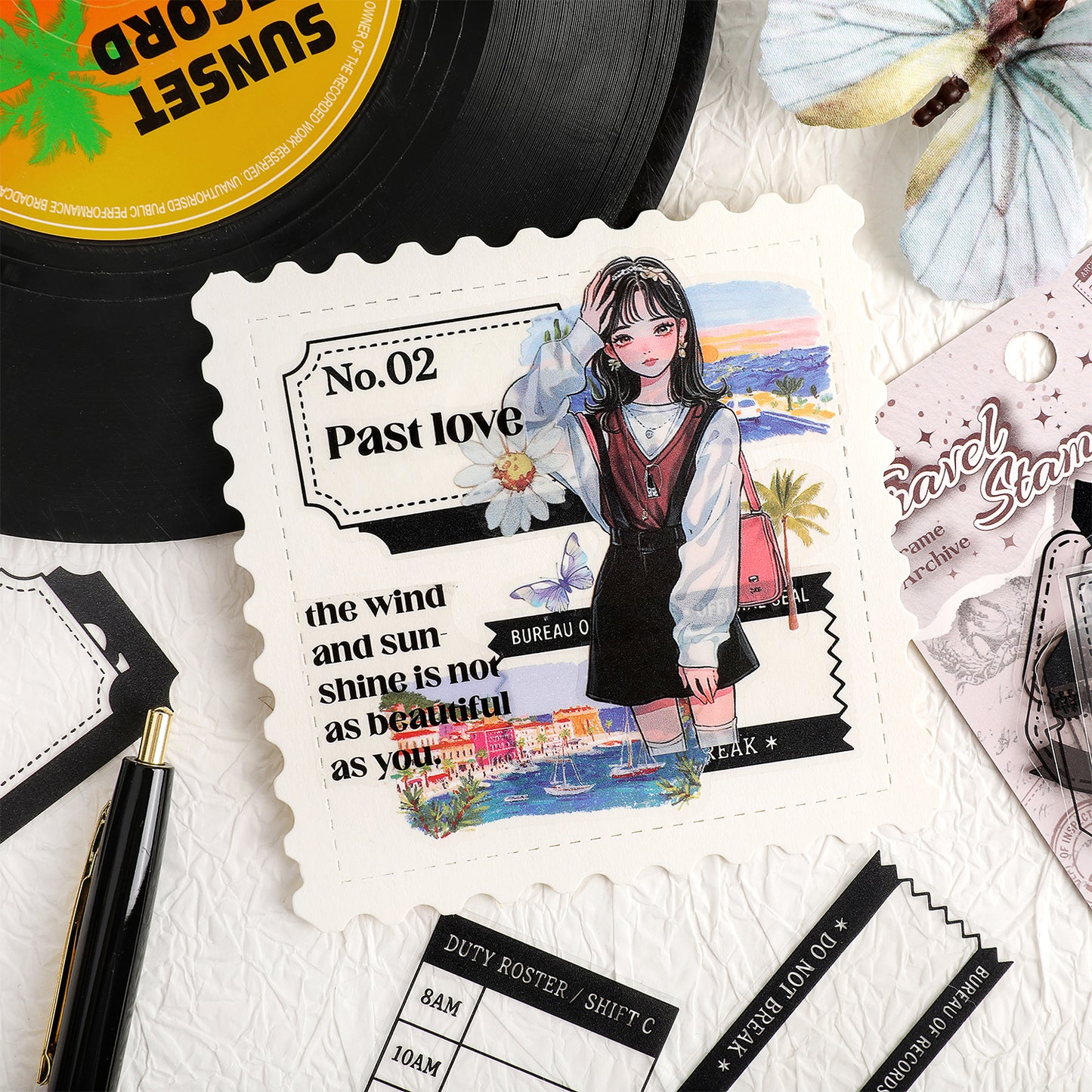 Archive Frame Words Stickers
