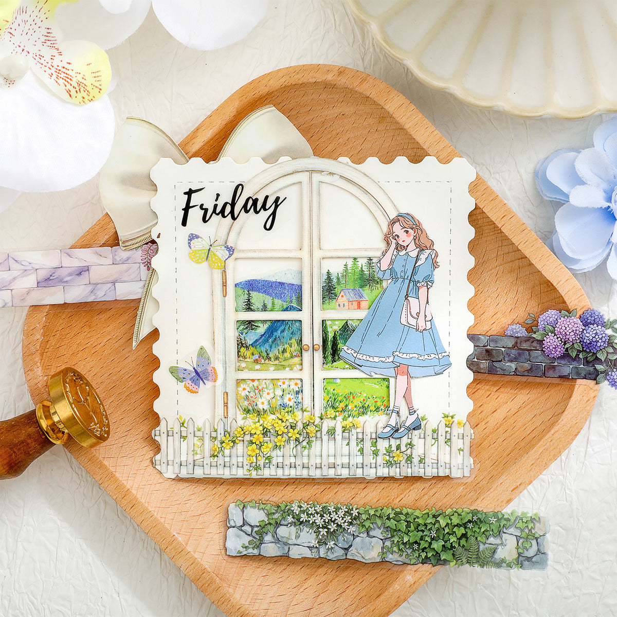 Floral Wall Whispers Stickers