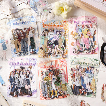 Exquisite Character Stickers